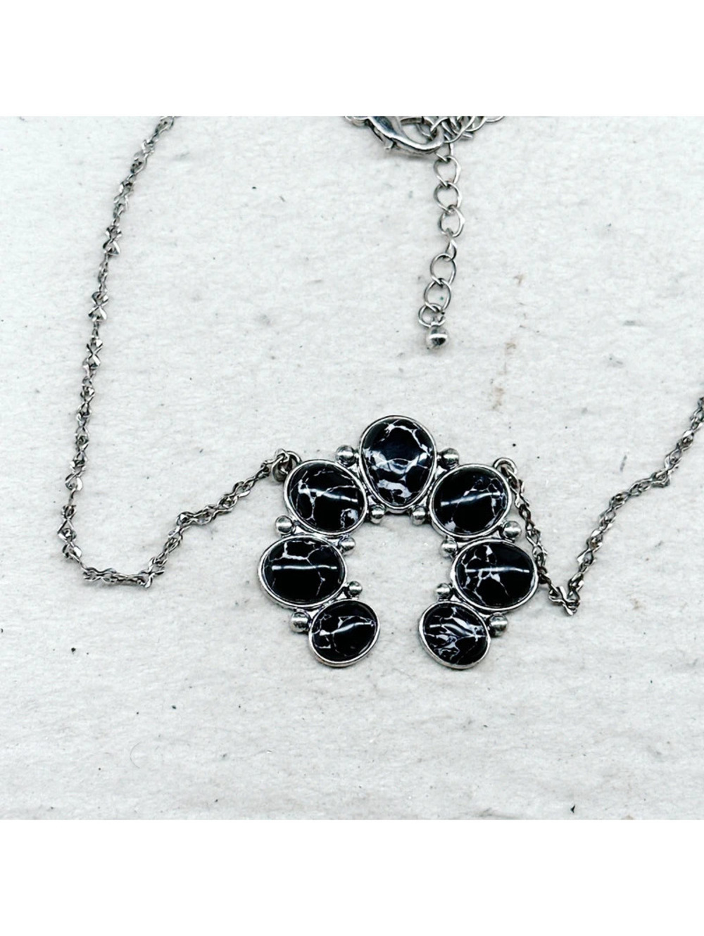 3146mc. Black Southwest Necklace